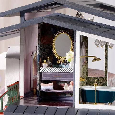 Casa Miniatura el jardín de Monet