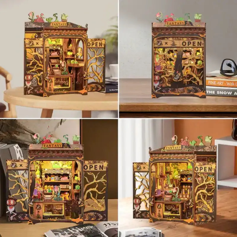 Book Nook Fantacy Plant Shop - 2025