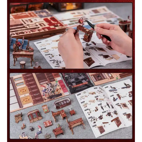 Book Nook Train Mistery - 2025