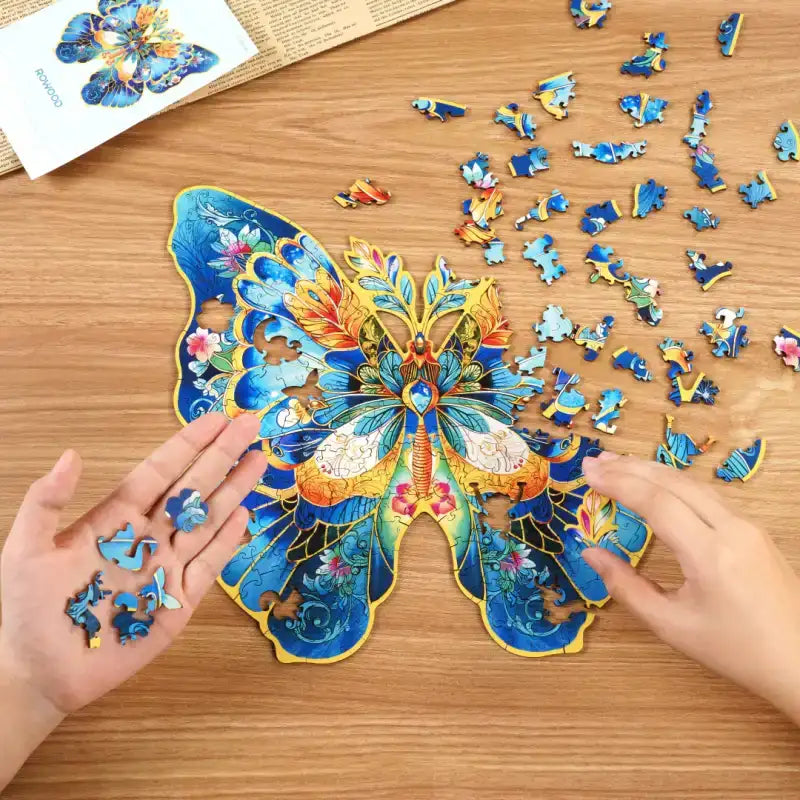 Jigsaw Rompecabezas El Vuelo de la Mariposa - 2025