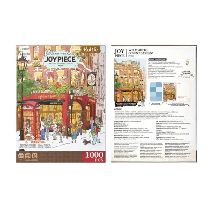 Jigsaw Rompecabezas Welcome to Covent Garden - 2025