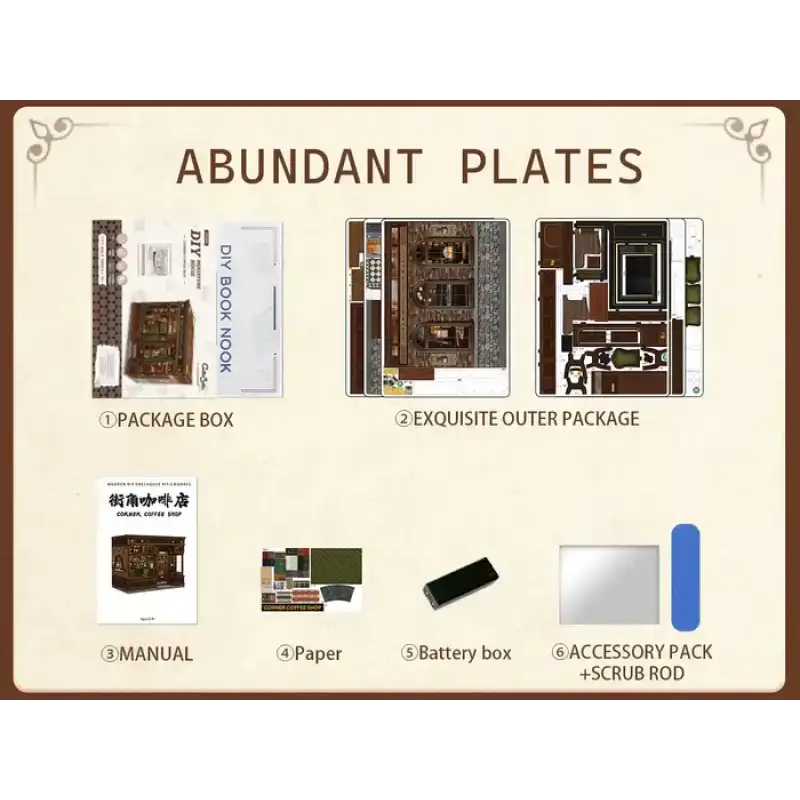 Casa Miniatura Corner Coffee Shop - 2025